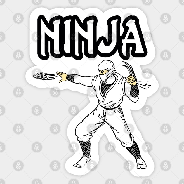 Ninja | Arcade | Videogame Sticker by japonesvoador